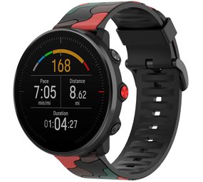 Strap-it® Polar Unite Tarnung Armband (Rot) Strap-it® Polar Unite Tarnung Armband (Rot)