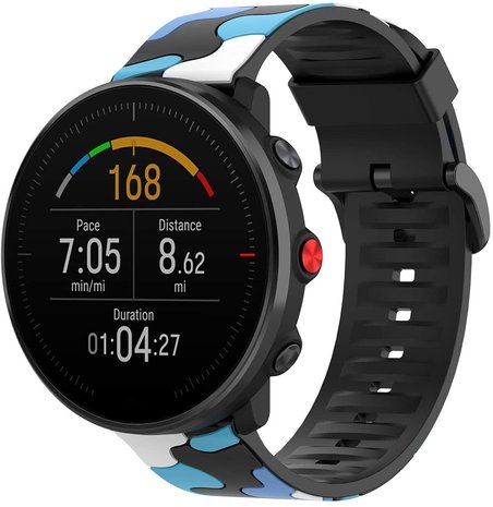 Strap-it® Strap-it Polar Unite Tarnung Armband (Blau) Strap-it® Strap-it Polar Unite Tarnung Armband (Blau)