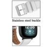 Strap-it® Strap-it Fitbit Versa 3 Armband Leder (Weiß) Strap-it® Strap-it Fitbit Versa 3 Armband Leder (Weiß)