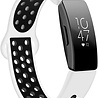 Strap-it® Strap-it Fitbit Inspire (HR) / Inspire 2 Sportarmband (Weiß / Schwarz) Strap-it® Strap-it Fitbit Inspire (HR) / Inspire 2 Sportarmband (Weiß / Schwarz)