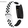 Strap-it® Strap-it Fitbit Inspire (HR) / Inspire 2 Sportarmband (Weiß / Schwarz) Strap-it® Strap-it Fitbit Inspire (HR) / Inspire 2 Sportarmband (Weiß / Schwarz)