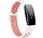 Strap-it Fitbit Inspire (HR) / Inspire 2 Sportarmband (Weiß / Rosa)