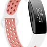 Strap-it® Strap-it Fitbit Inspire (HR) / Inspire 2 Sportarmband (Weiß / Rosa) Strap-it® Strap-it Fitbit Inspire (HR) / Inspire 2 Sportarmband (Weiß / Rosa)