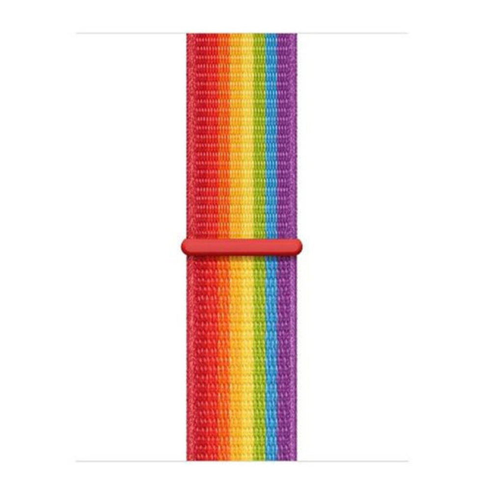 Strap-it® Strap-it Apple Watch Nylon Loop Armband (Regenbogen) Strap-it® Strap-it Apple Watch Nylon Loop Armband (Regenbogen)