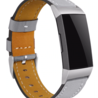 Strap-it® Strap-it Fitbit Charge 3 Armband Leder (glattes Grau) Strap-it® Strap-it Fitbit Charge 3 Armband Leder (glattes Grau)