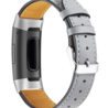 Strap-it® Strap-it Fitbit Charge 3 Armband Leder (glattes Grau) Strap-it® Strap-it Fitbit Charge 3 Armband Leder (glattes Grau)