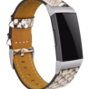 Strap-it® Strap-it Fitbit Charge 3 Armband Leder (Schlangenmuster) Strap-it® Strap-it Fitbit Charge 3 Armband Leder (Schlangenmuster)