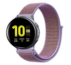 Strap-it® Strap-it Samsung Galaxy Watch Active / Active 2 Armband Nylon (Lila)