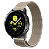 Strap-it® Samsung Galaxy Watch Active / Active 2 Milanese Armband (Champagner) Strap-it® Samsung Galaxy Watch Active / Active 2 Milanese Armband (Champagner)