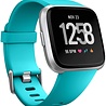 Strap-it® Strap-it Fitbit Versa / Versa 2 Armband Silikon (Türkis) Strap-it® Strap-it Fitbit Versa / Versa 2 Armband Silikon (Türkis)