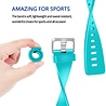 Strap-it® Strap-it Fitbit Versa / Versa 2 Armband Silikon (Türkis) Strap-it® Strap-it Fitbit Versa / Versa 2 Armband Silikon (Türkis)