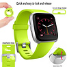Strap-it® Strap-it Fitbit Versa / Versa 2 Armband Silikon (Hellgrün) Strap-it® Strap-it Fitbit Versa / Versa 2 Armband Silikon (Hellgrün)