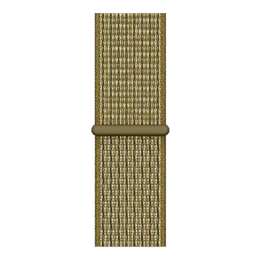 Strap-it® Strap-it Apple Watch Nylon Loop Armband (Oliv) Strap-it® Strap-it Apple Watch Nylon Loop Armband (Oliv)