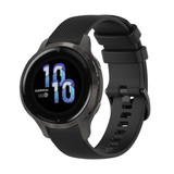 Strap-it® Garmin Venu 2s Armband Silikon - 40mm - Schwarz Strap-it® Garmin Venu 2s Armband Silikon - 40mm - Schwarz