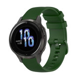 Strap-it® Garmin Venu 2s Armband Silikon - 40mm - Armeegrün Strap-it® Garmin Venu 2s Armband Silikon - 40mm - Armeegrün