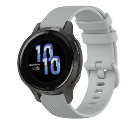 Strap-it® Garmin Venu 2s Armband Silikon - 40mm - Grau Strap-it® Garmin Venu 2s Armband Silikon - 40mm - Grau