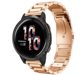 Strap-it® Garmin Venu 2 Gliederarmband - 45mm - Roségold Strap-it® Garmin Venu 2 Gliederarmband - 45mm - Roségold