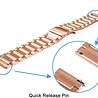 Strap-it® Strap-it Garmin Venu (SQ) Gliederarmband (Roségold) Strap-it® Strap-it Garmin Venu (SQ) Gliederarmband (Roségold)