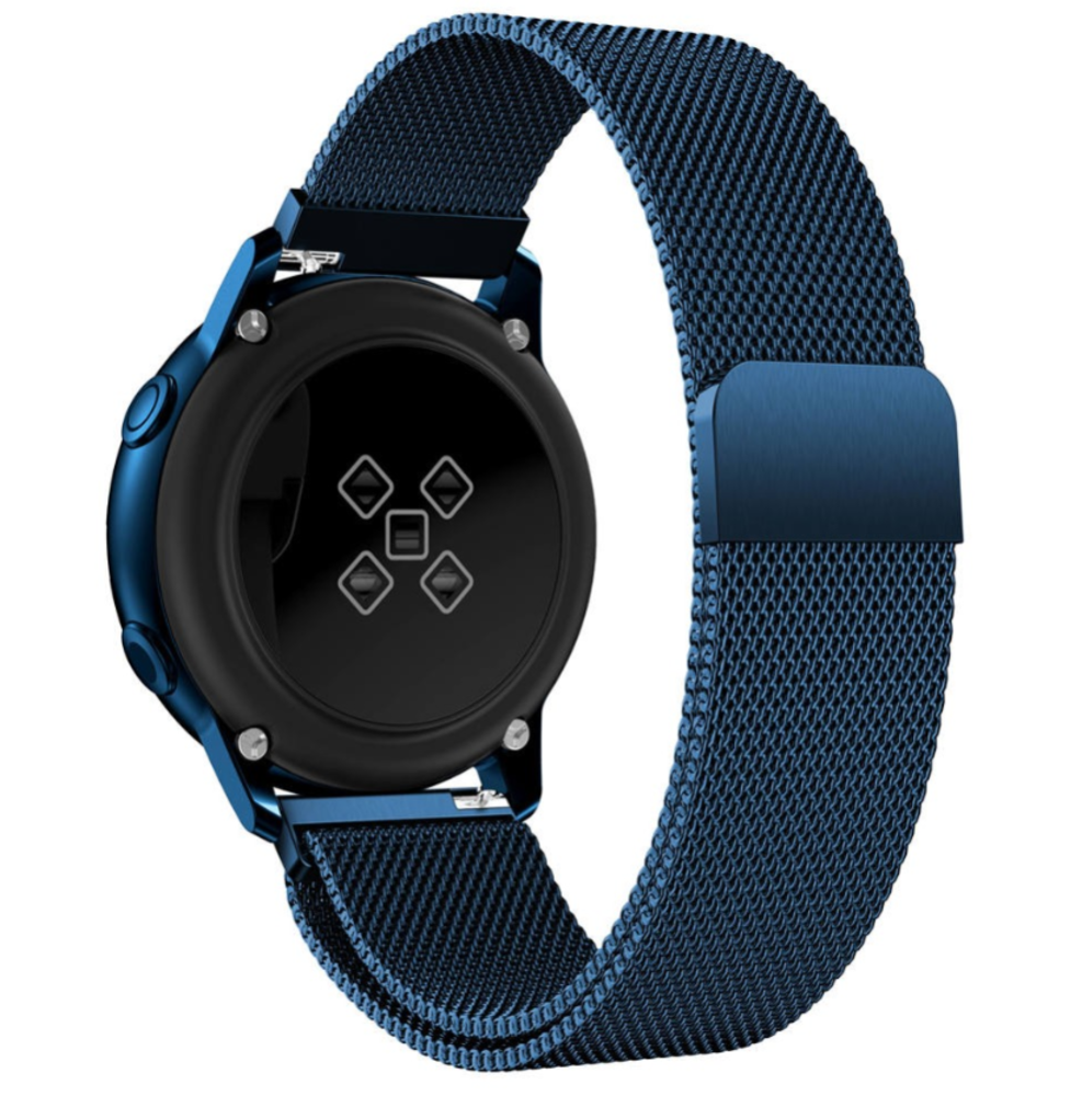 Strap-it® Strap-it Xiaomi Amazfit GTR Milanese Armband (Blau)