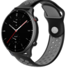 Strap-it® Strap-it Xiaomi Amazfit GTR 2 Sportarmband (Schwarz / Grau) Strap-it® Strap-it Xiaomi Amazfit GTR 2 Sportarmband (Schwarz / Grau)