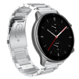 Strap-it® Xiaomi Amazfit GTR 2 Gliederarmband (Silber)
