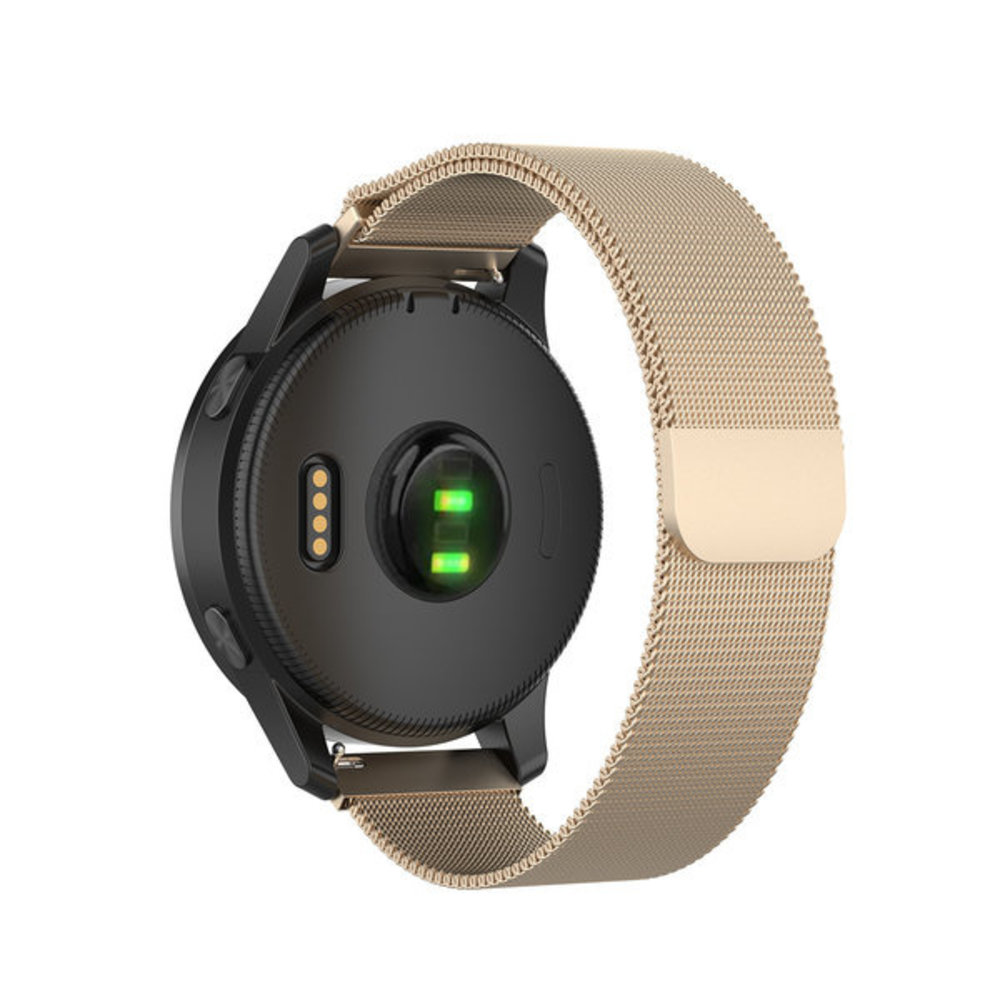 Strap-it® Strap-it Xiaomi Amazfit GTR Milanese Armband (Champagner)