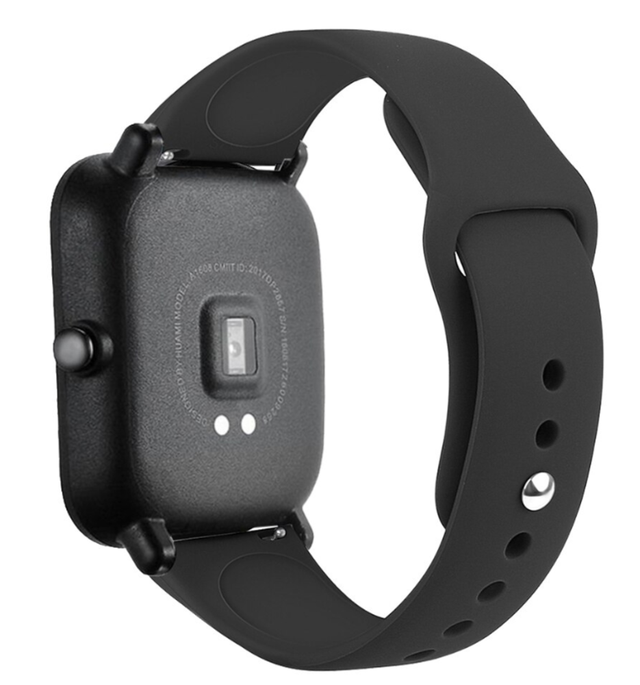 Strap-it® Strap-it Xiaomi Amazfit GTS Sportarmband (Schwarz) Strap-it® Strap-it Xiaomi Amazfit GTS Sportarmband (Schwarz)