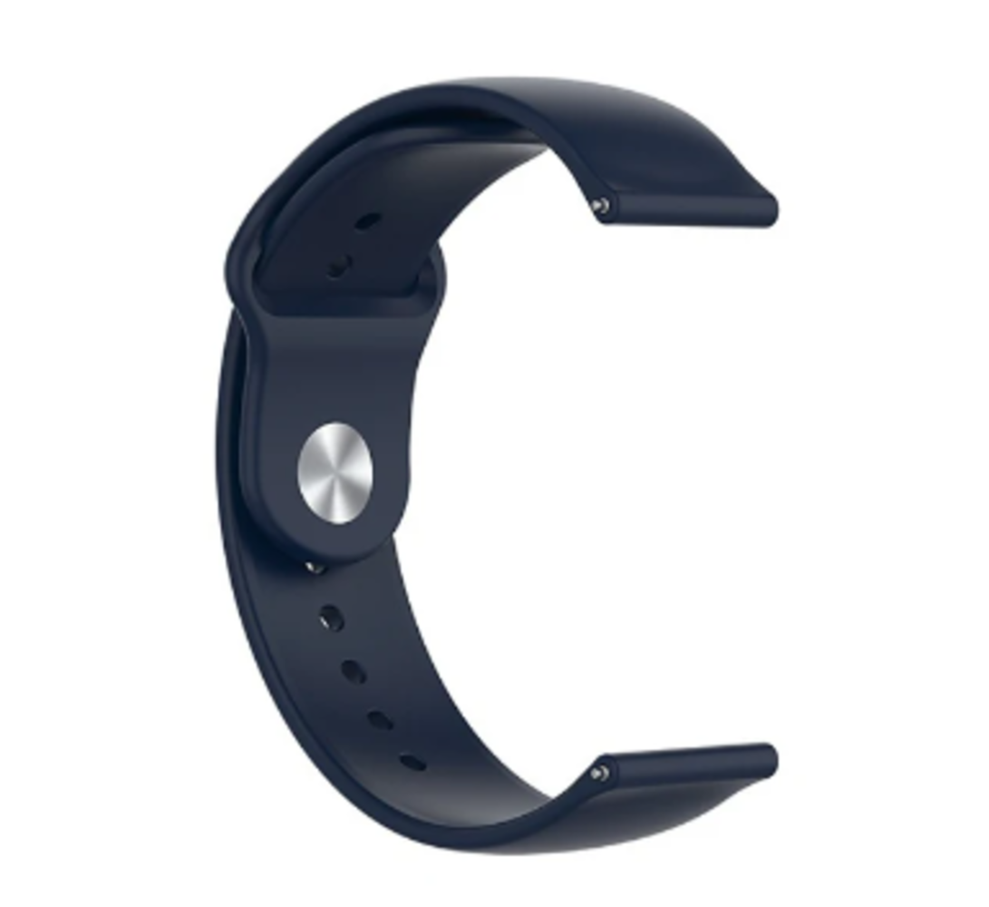 Strap-it® Strap-it Garmin Vivoactive 3 Sportband (Dunkelblau)