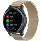 Strap-it® Strap-it Garmin Vivoactive 4 Milanese Band - 45mm - Champagner