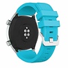 Strap-it® Strap-it Huawei Watch GT 2 Silikonarmband (Hellblau) Strap-it® Strap-it Huawei Watch GT 2 Silikonarmband (Hellblau)
