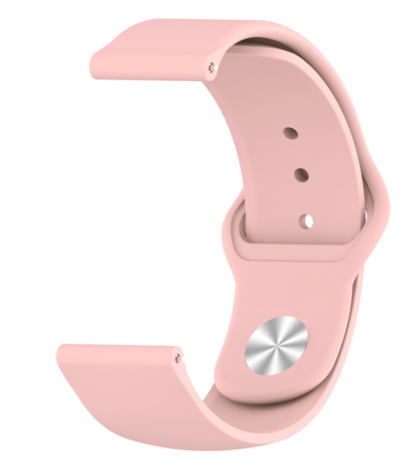 Strap-it® Strap-it Xiaomi Amazfit Bip Sportarmband (Hellrosa) Strap-it® Strap-it Xiaomi Amazfit Bip Sportarmband (Hellrosa)