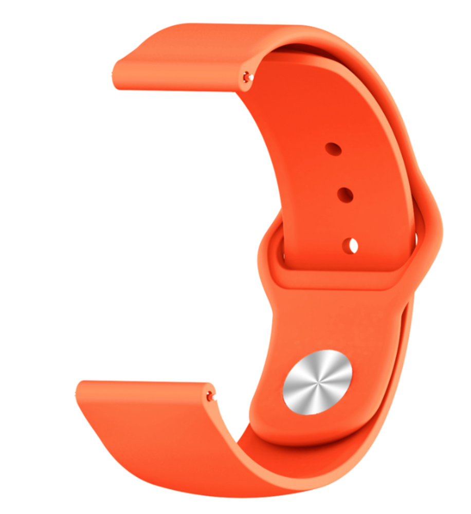 Strap-it® Strap-it Xiaomi Amazfit Bip Sportarmband (Orange)