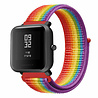 Strap-it® Strap-it Xiaomi Amazfit Bip Armband Nylon (Regenbogen) Strap-it® Strap-it Xiaomi Amazfit Bip Armband Nylon (Regenbogen)