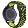 Strap-it® Strap-it Samsung Galaxy Watch 3 45mm Sportarmband (Schwarz / Gelb) Strap-it® Strap-it Samsung Galaxy Watch 3 45mm Sportarmband (Schwarz / Gelb)