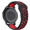 Strap-it® Strap-it Samsung Galaxy Watch 3 45mm Sportarmband (Schwarz / Rot) Strap-it® Strap-it Samsung Galaxy Watch 3 45mm Sportarmband (Schwarz / Rot)