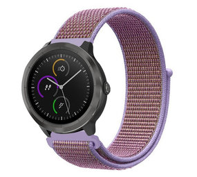 Strap-it® Garmin Vivomove HR Nylonband (Lila) Strap-it® Garmin Vivomove HR Nylonband (Lila)
