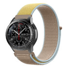 Strap-it® Strap-it Samsung Galaxy Watch 46mm Nylon Armband (Kamel)