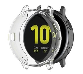 Strap-it® Samsung Galaxy Watch Active 2 44mm Schutzhülle (Transparent) Strap-it® Samsung Galaxy Watch Active 2 44mm Schutzhülle (Transparent)
