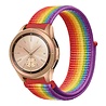 Strap-it® Strap-it Samsung Galaxy Watch 42mm Armband Nylon (Regenbogen) Strap-it® Strap-it Samsung Galaxy Watch 42mm Armband Nylon (Regenbogen)