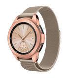 Strap-it® Samsung Galaxy Watch 42mm Milanese Armband (Champagner)