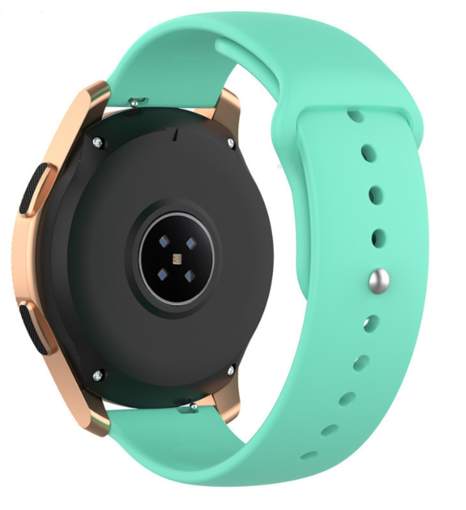 Strap-it® Strap-it Samsung Galaxy Watch 42mm Sportarmband (Aqua)