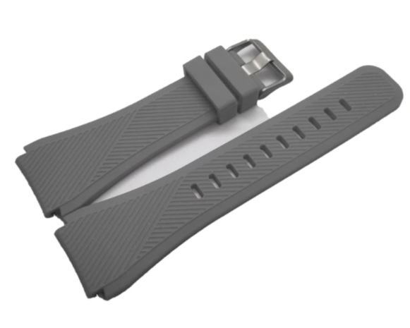 Strap-it® Strap-it Samsung Galaxy Watch Active / Active 2 Armband Silikon (Grau)