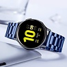 Strap-it® Strap-it Samsung Galaxy Watch Active / Active 2 Gliederamband (Blau) Strap-it® Strap-it Samsung Galaxy Watch Active / Active 2 Gliederamband (Blau)