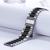 Strap-it® Strap-it Samsung Galaxy Watch Active / Active 2 Gliederamband (Silber / Schwarz) Strap-it® Strap-it Samsung Galaxy Watch Active / Active 2 Gliederamband (Silber / Schwarz)