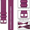Strap-it® Strap-it Garmin Vivomove 3s Armband Silikon - 39mm - dunkelRot Strap-it® Strap-it Garmin Vivomove 3s Armband Silikon - 39mm - dunkelRot