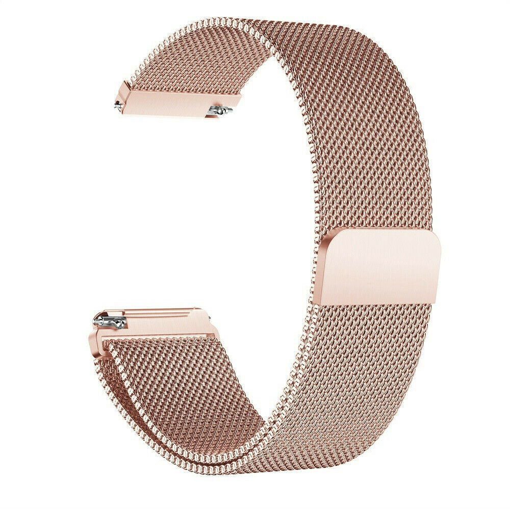 Strap-it® Strap-it Garmin Vivomove 3s Milanese Metall Armband Band - 39mm - Roségold Strap-it® Strap-it Garmin Vivomove 3s Milanese Metall Armband Band - 39mm - Roségold