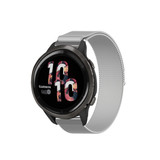 Strap-it® Garmin Venu 2 Milanese Band - 45mm - Silber