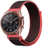 Strap-it® Strap-it Samsung Galaxy Watch 3 41mm Nylon Armband (Schwarz / Rot) Strap-it® Strap-it Samsung Galaxy Watch 3 41mm Nylon Armband (Schwarz / Rot)