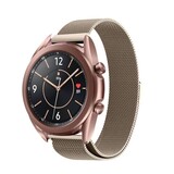 Strap-it® Samsung Galaxy Watch 3 41mm Milanese Armband (Champagner) Strap-it® Samsung Galaxy Watch 3 41mm Milanese Armband (Champagner)