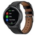 Garmin Vivoactive 4 Armband Leder - 45mm - elegantes Schwarz Garmin Vivoactive 4 Armband Leder - 45mm - elegantes Schwarz